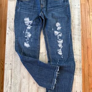 Converse All Star Harrison Boyfriend Men's Relaxed Fit Distressed Jeans 31x30